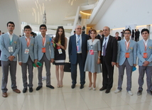 The event started with introducing the teams participating at the 47th International Chemistry Olympiad. Baku, Azerbaijan, Jule 21, 2015